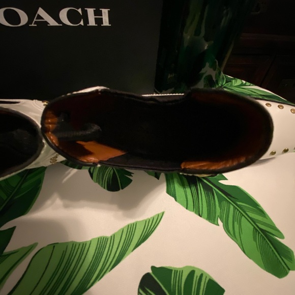 NWB Coach booties Sz 5.5 - Picture 13 of 15